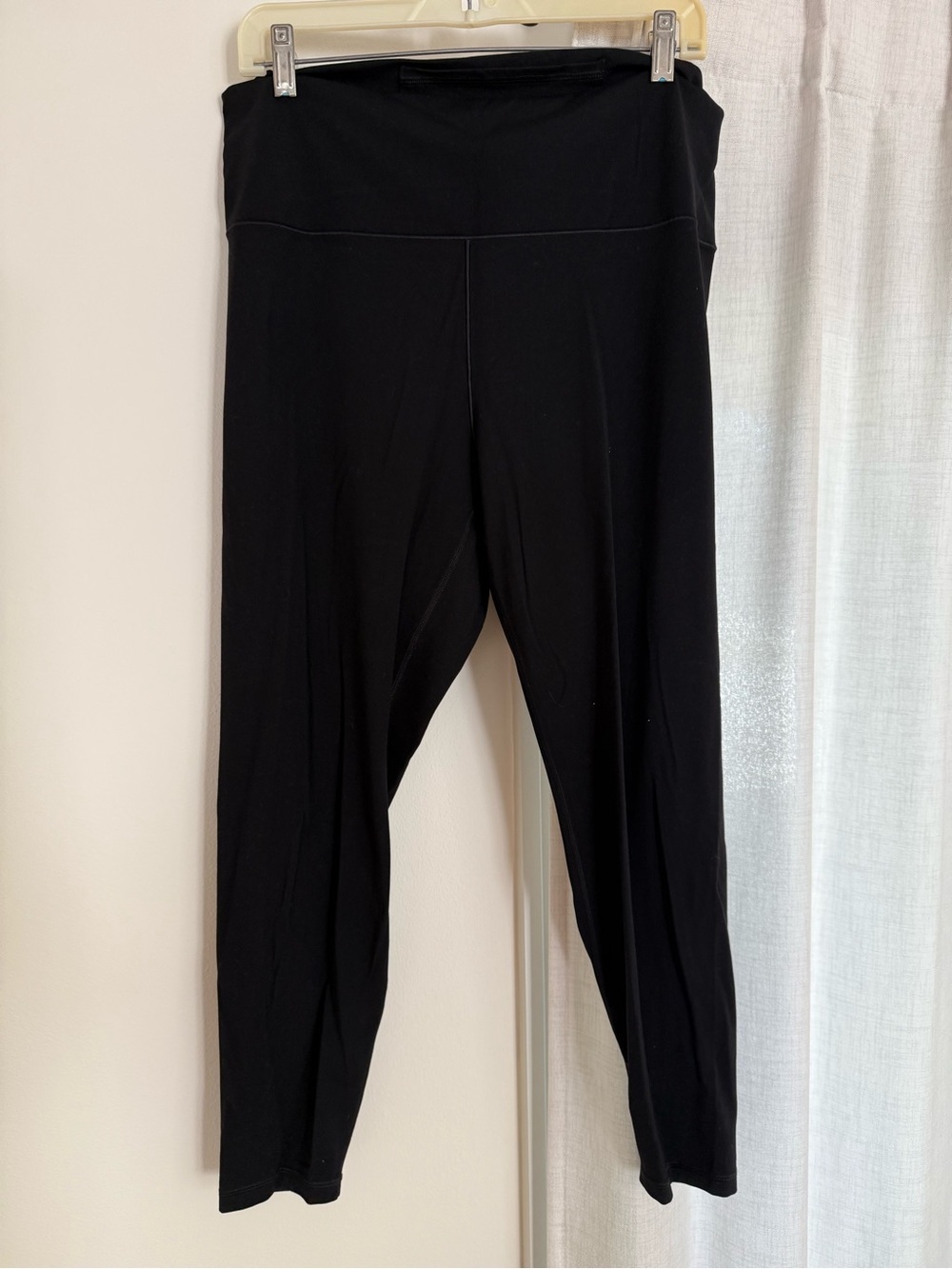 Black High-Waist Women's Leggings
